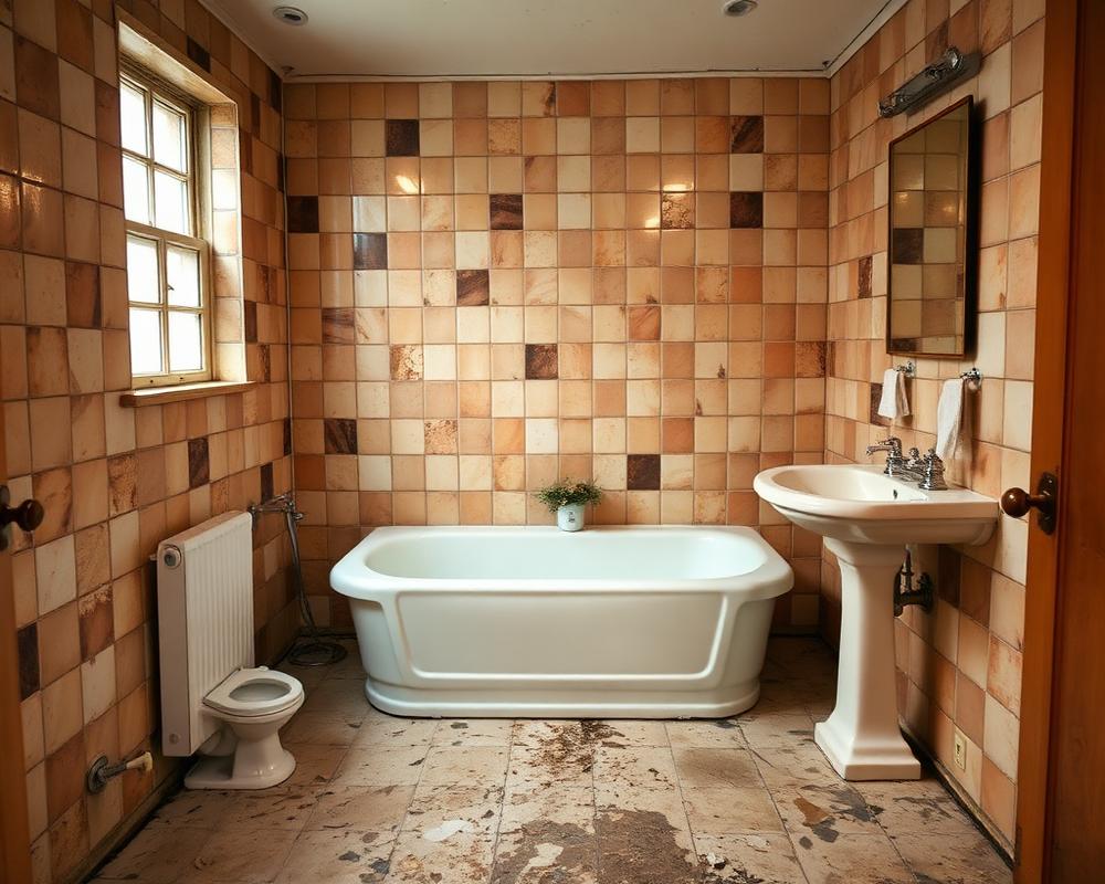Bathroom Renovation before work started